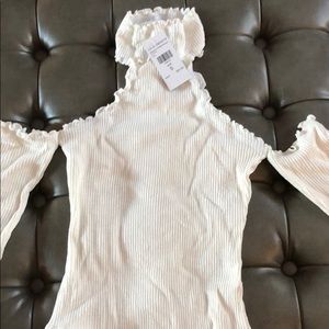 Fashion Nova Mock My Ruffles Bodysuit